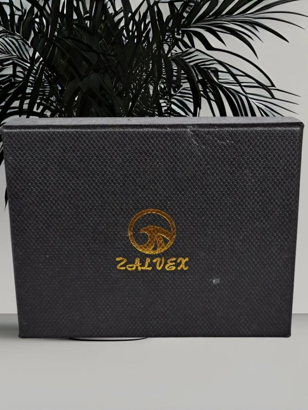 ZALVEX Wallet for Men, 10-12 Cards, Slim Compact, RFID, Money Clip, Carbon Fiber